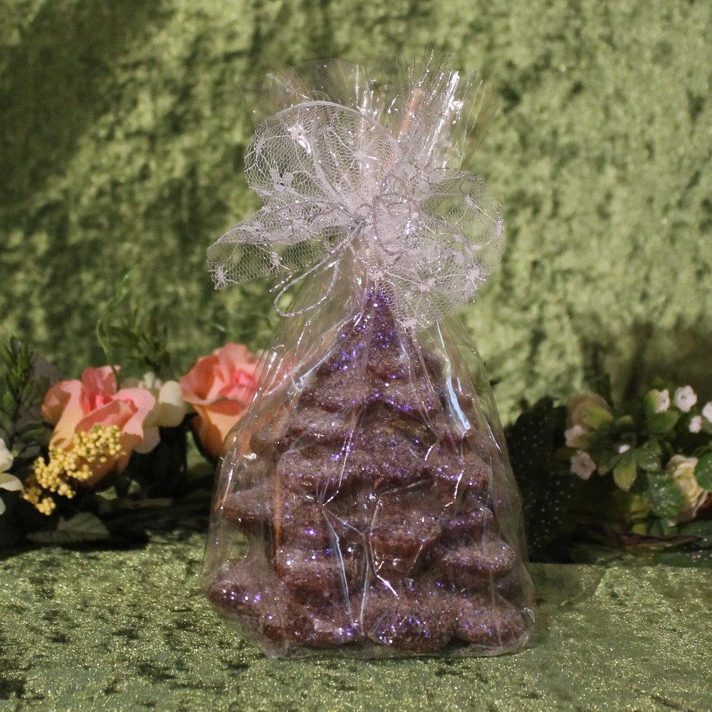 10186 Weihnachtskerze - Weihnachtsbaum mit Effektlackierung