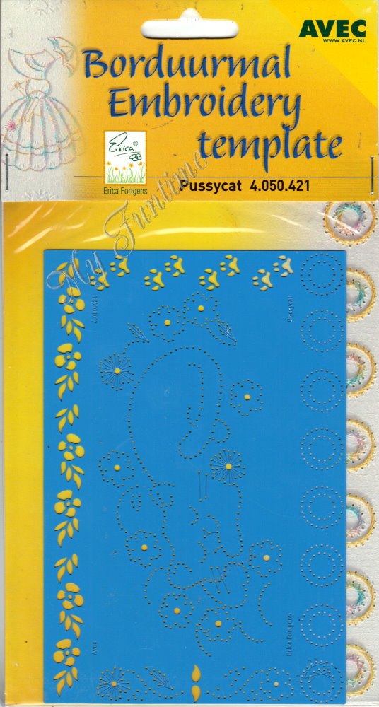 Pussycat - Prägeschablone / Embossing-Folder