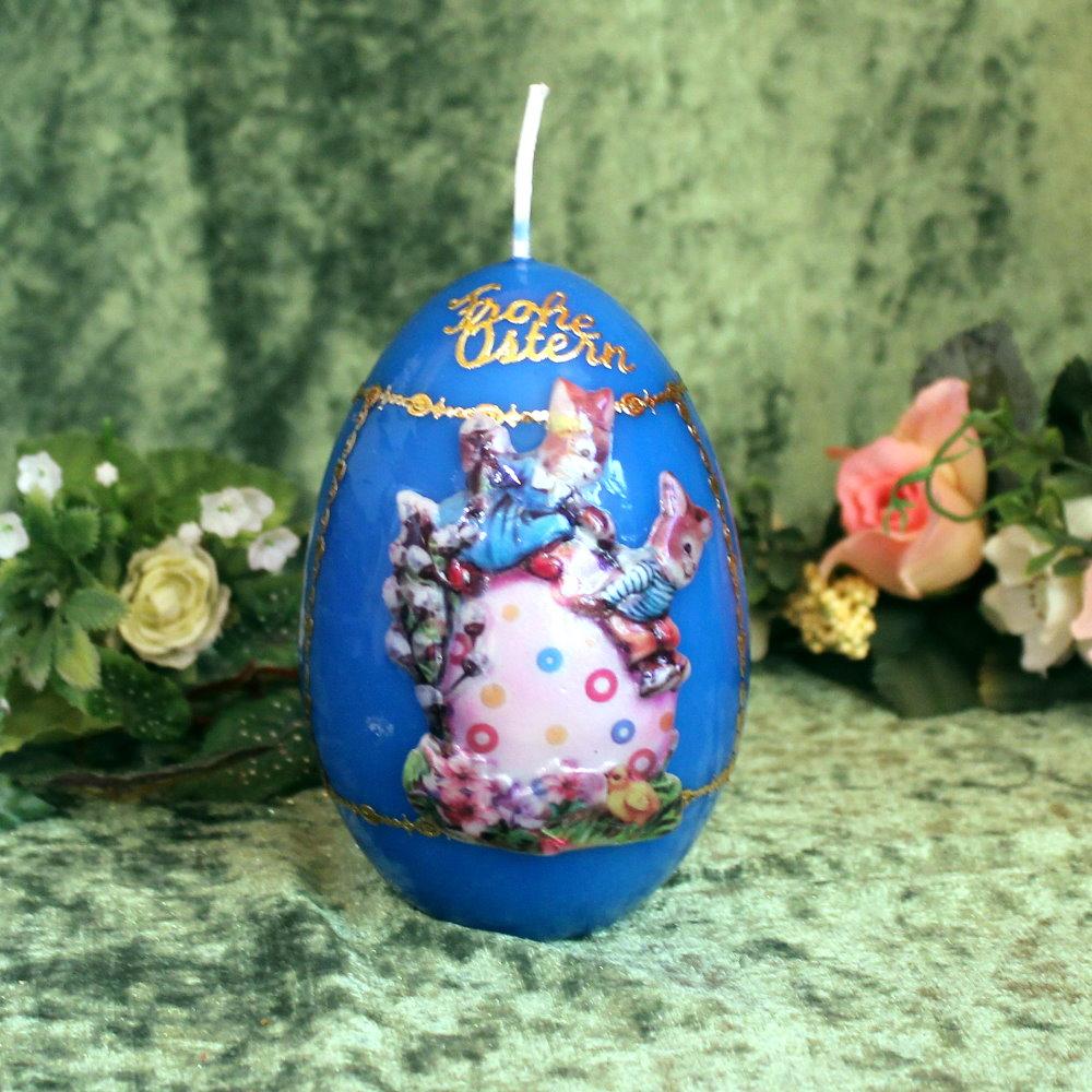 10250 Kerze zum Osterfest - Blau