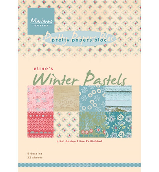 Eline´s Winter Pastels - Design Motivpapier