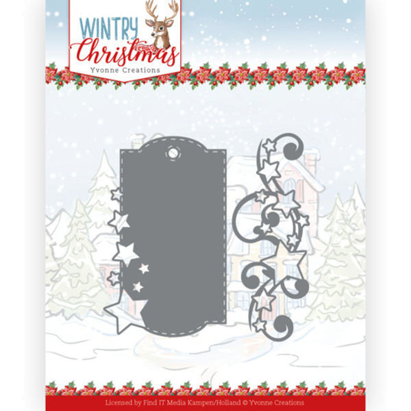 Stars and Swirls - Wintery Christmas Kollektion von Yvonne Creations (YCD10249)