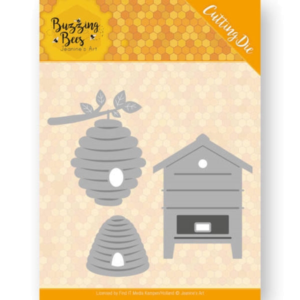Bienenstöcke / Beehives - Stanzschablone