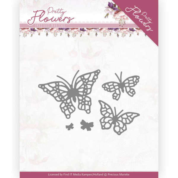 Pretty Butterflies - Pretty Flowers von Precious Marieke (PM10193)