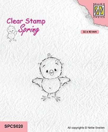 Spring: Chickie Serie - Clear Stamp / Stempelplatte von Nellie´s Choice