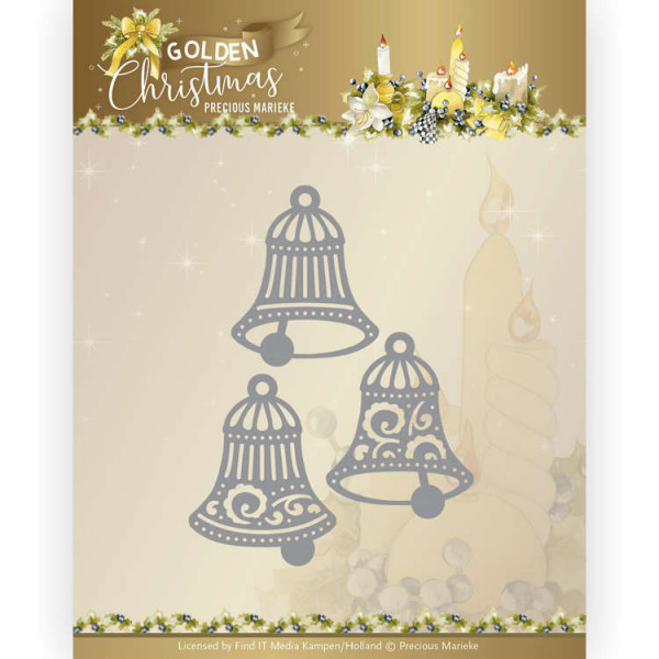 Traditional Bells - Golden Christmas Kollektion von Precious Marieke (PM10241)