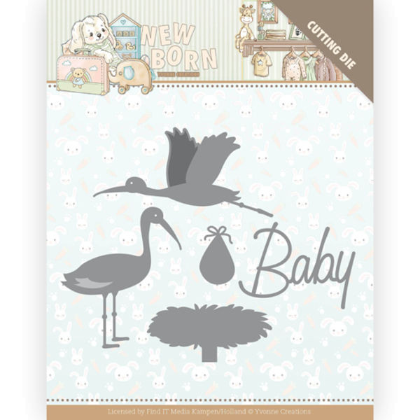 Stork / Storch - Newborn Kollektion von Yvonne Creations (YCD10234)