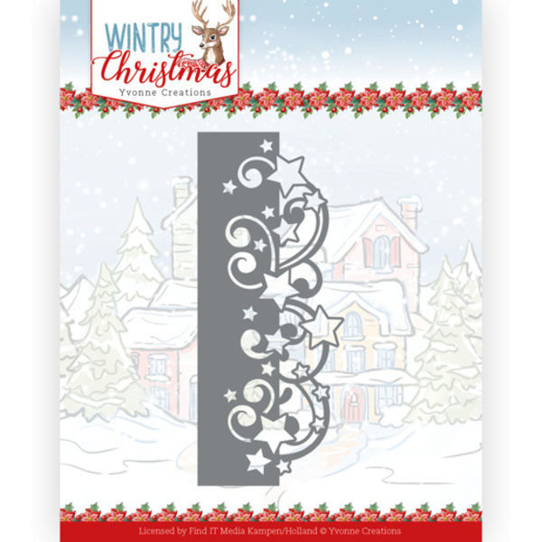 Stars Border - Wintery Christmas Kollektion von Yvonne Creations (YCD10246)
