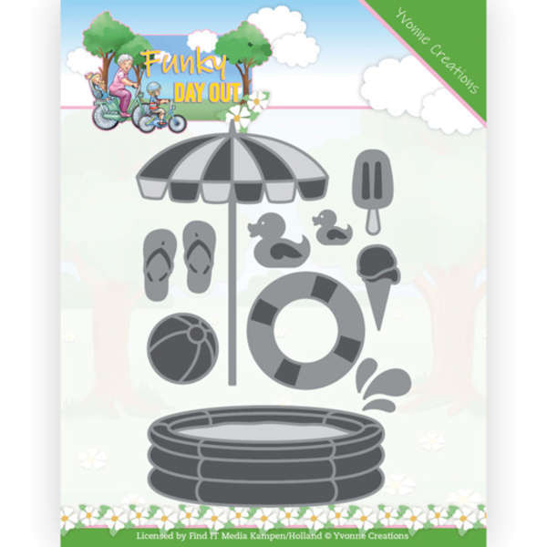 Summer / Sommer - Funky Day Out Kollektion von Yvonne Creations (YCD10258)