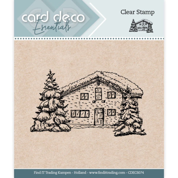 Cottage - Clearstamp / Stempel von Card Deco Essentials (CDECS074)