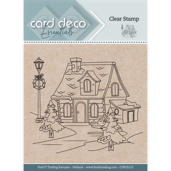 Christmas Scene - Clearstamp / Stempel von Card Deco Essentials (CDECS115)