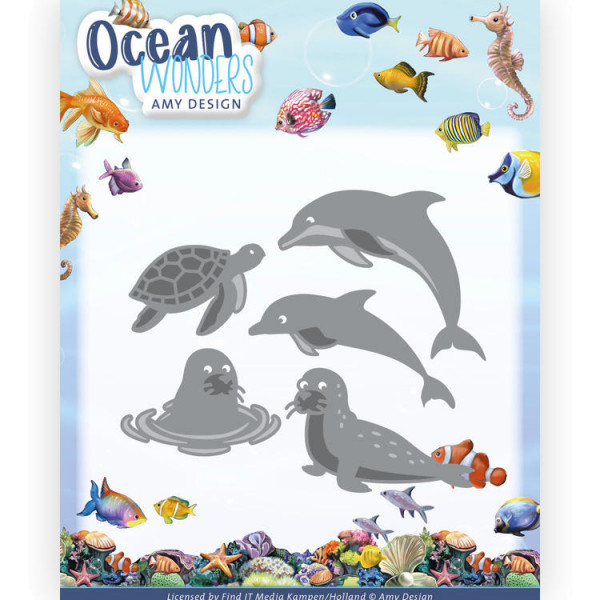 Meeresbewohner / Sea Animals - Ocean Wonders Kollektion von Amy Design (ADD10275)