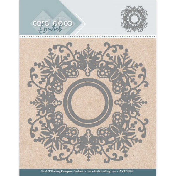 Snowflake Round - Aperture Dies von Card Deco Essentials (CDCD10057)