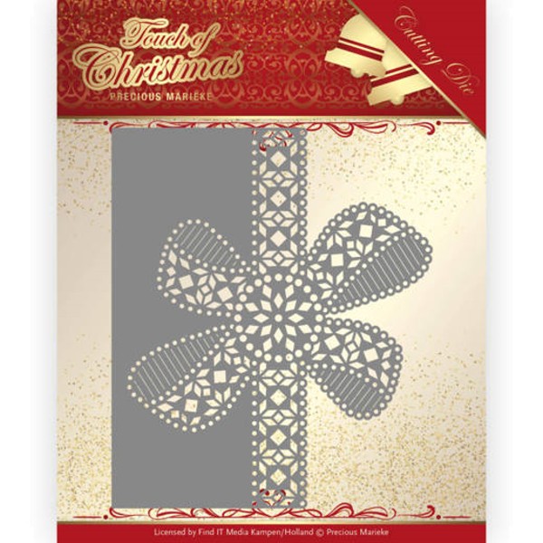 Christmas Bow Border - Touch of Christmas - Stanzschablone