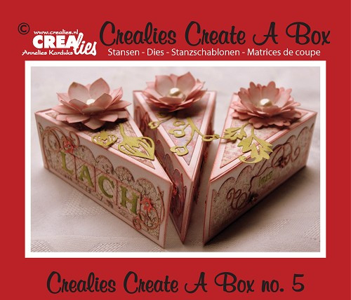 Create a Box nr.05 - Piece of cakeStanzschablone von Crealies (CCAB05)