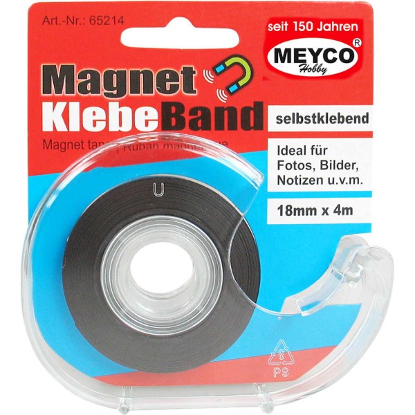 Magnet-Klebeband - 18mm / 4m von Meyco (65214)