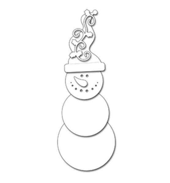 Snowman Smile / Schneemann - Creative Die - Stanzschablone