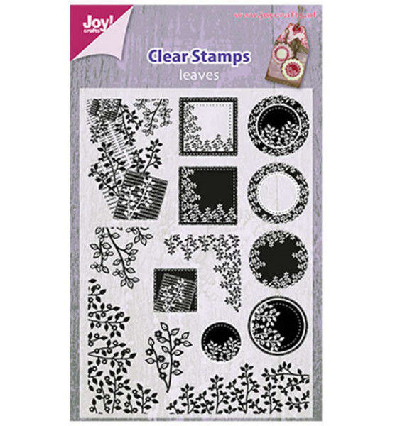 Blätter/Zweige/Blüten - Clearstamps / Stempel von Joy!Crafts (6410/0329)