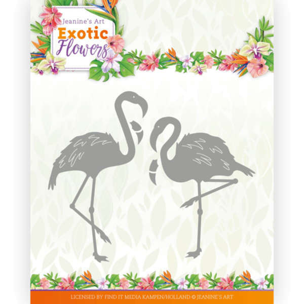 Flamingo's - Exotic Flowers Kollektion von Jeanine's Art (JAD10131)