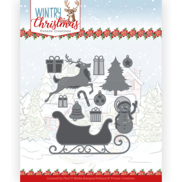 Ho, Ho, Ho Snowman - Wintery Christmas Kollektion von Yvonne Creations (YCD10248)