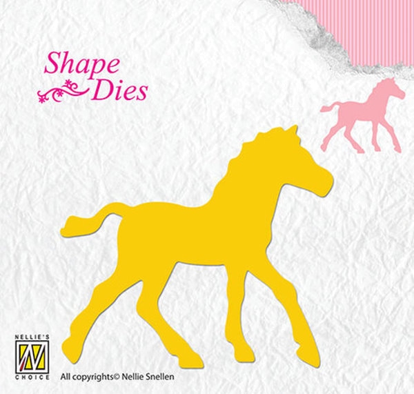 Pferd / Horse - Stanzschablone - Shape Dies
