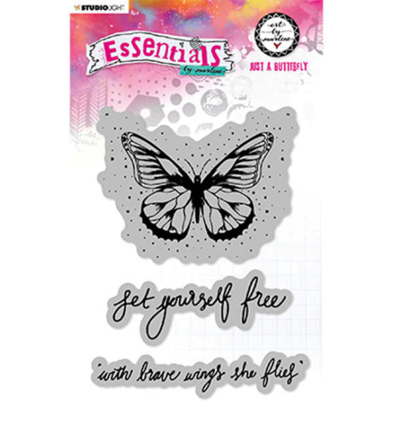 Just a butterfly - Clingstamp von StudioLight - Essentials (ABM-ES-STAMP129)