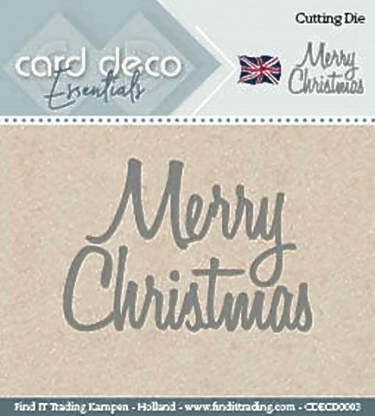 Merry Christmas - Cutting Dies von Card Deco Essentials (CDECD0003)