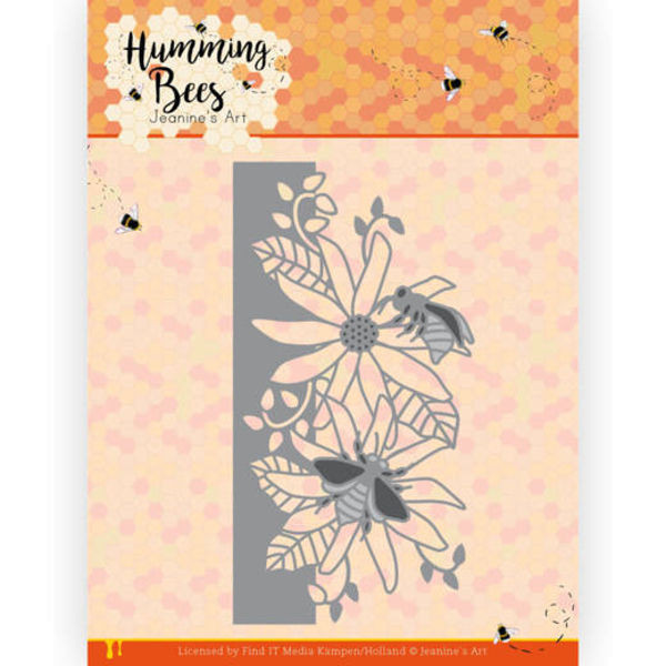 Flower Border - Humming Bees Collection von Jeanine´s Art (JAD10126)