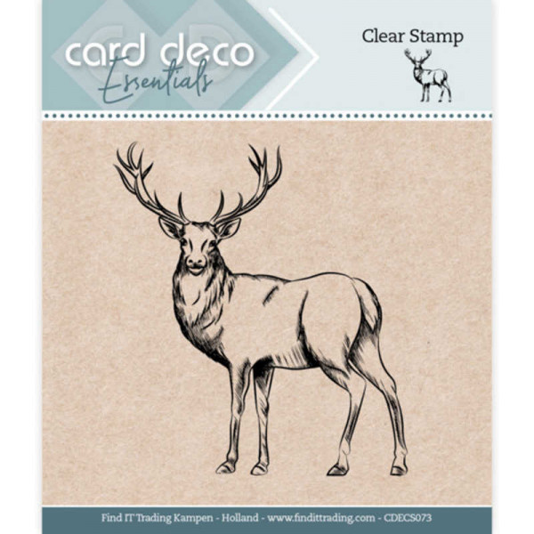 Deer / Rentier - Clearstamp / Stempel von Card Deco Essentials (CDECS073)