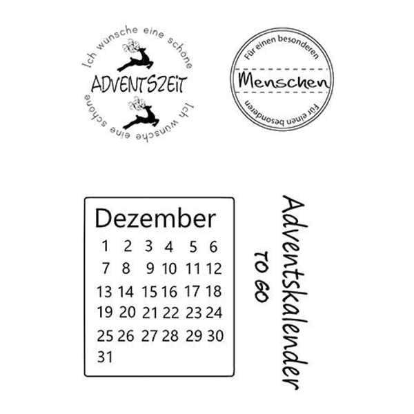 Advent - Stempel / Clearstamp