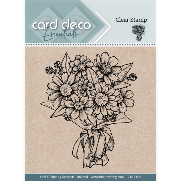 Bouquet / Blumenstrauß - Clearstamp / Stempel von Card Deco Essentials (CDECS096)