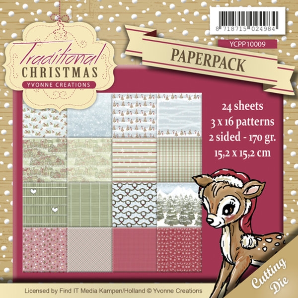 Traditional Christmas - Design Motivpapier