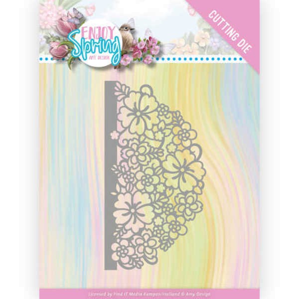 Half Flower Circle - Enjoy Spring Collection von Amy Design (ADD10239)