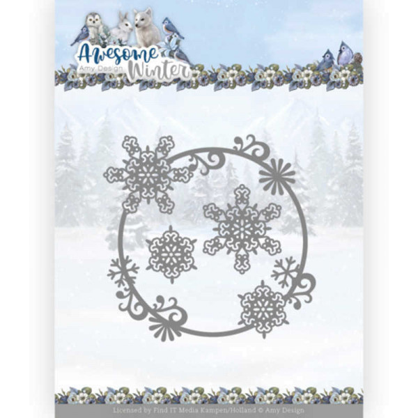 Winter Swirl Circle - Awesome Winter Kollektion von Amy Design (ADD10257)