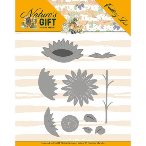 Sunflowers / Sonnenblumen - Nature´s Gift - Stanzschablone