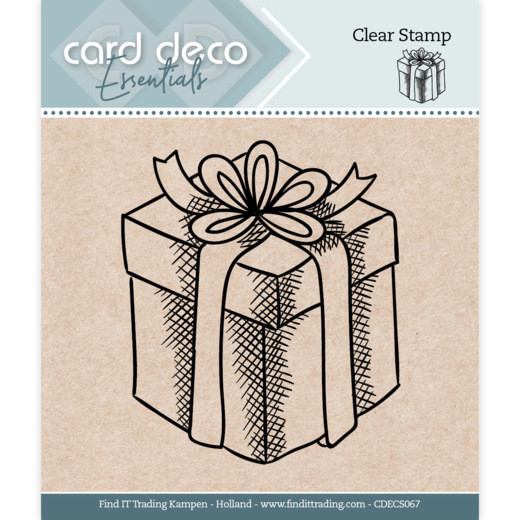 Presents / Geschenk - Clearstamp / Stempel von Card Deco Essentials (CDECS067)