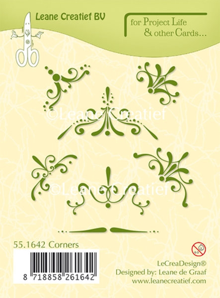 Project Life & Card´s - Corners - Stempel / Clearstamp