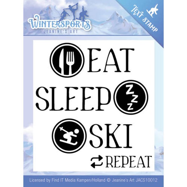 Wintersports - Stempel / Clearstamp