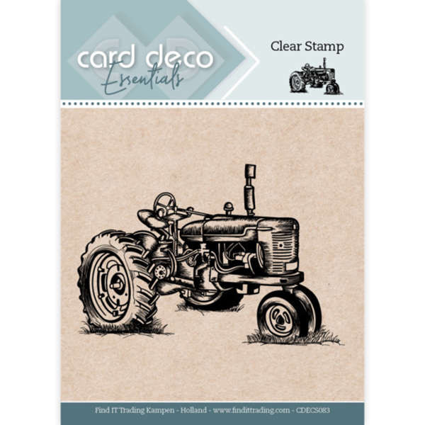 Traktor - Clearstamp / Stempel von Card Deco Essentials (CDECS083)