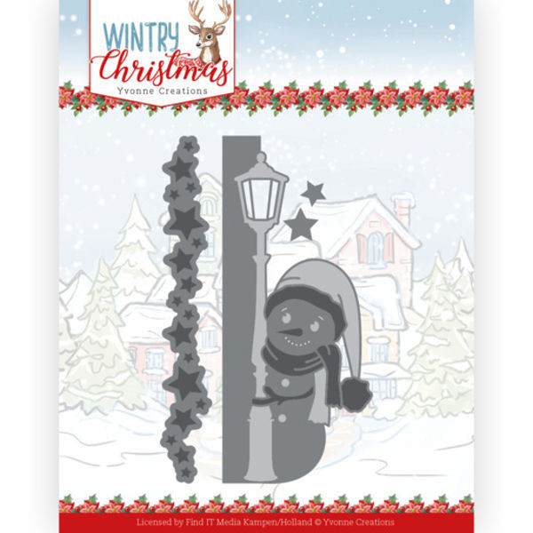 Peek a Boo Snowman - Wintery Christmas Kollektion von Yvonne Creations (YCD10245)