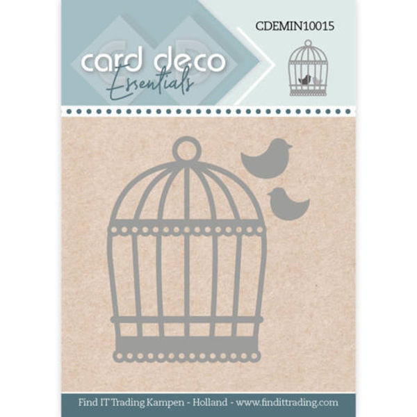 Birdcage / Vogelkäfig - Mini Dies von Card Deco (CDEMIN10015)