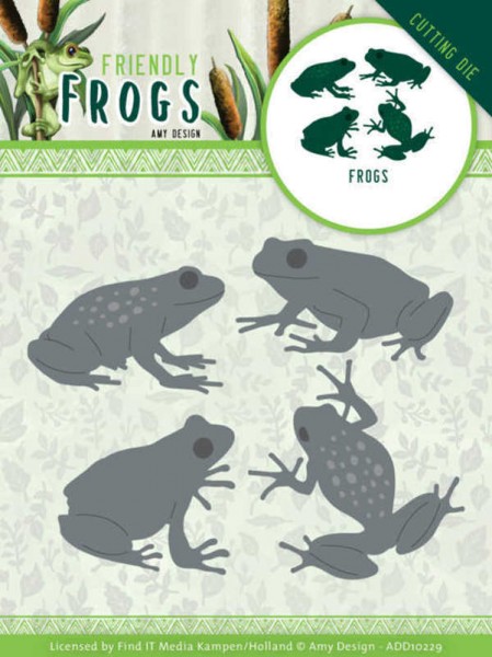 Frog / Frösche - Friendly Frogs Collection von Amy Design (ADD10229)