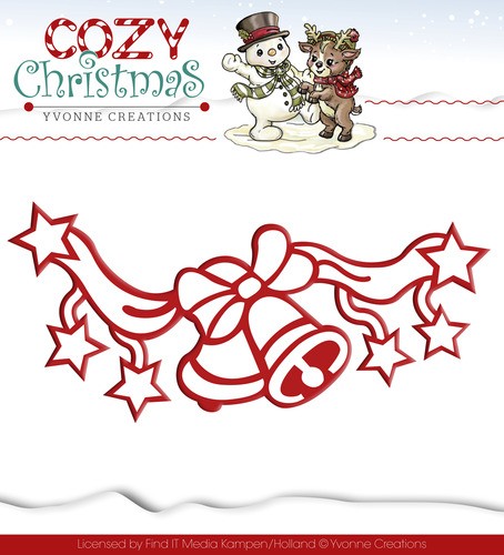 Jingle Bells / Weihnachtsglocken Stanzschablone von Yvonne Creations