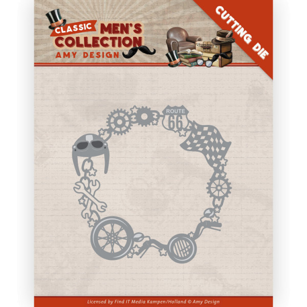 Motorcycling Frame - Classic men's Collection von Amy Design (ADD10267)